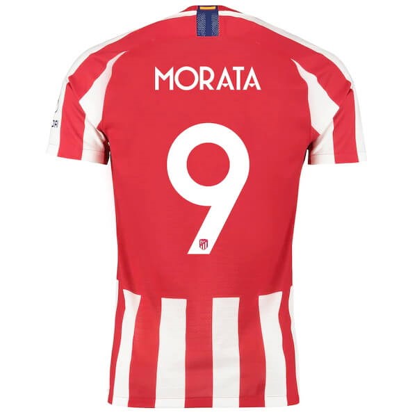 Tailandia Camiseta Atlético de Madrid NO.9 Morata 1ª Kit 2019 2020 Rojo